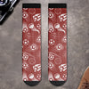 Personalisierte Socken – Personalisierte Weihnachts- und Geburtstagsgeschenke für beste Freundinnen, Schwestern, die Familie und dich selbst – Ich Schaue Fussball