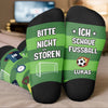Personalisierte Socken – Geschenk für Fußballfans, Sportfans – Echter Mann. Echter Fußballfan