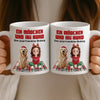 Personalisierte Tasse – Personalisierte Weihnachts- und Geburtstagsgeschenke für Hundeliebhaber, Hundebesitzer und Hundeeltern – Ein Mädchen Und Ihr Hund