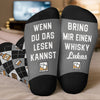 Personalisierte Socken – Personalisierte Weihnachts- und Geburtstagsgeschenke für beste Freundinnen, Schwestern, die Familie und dich selbst – Bring Mir Ein Whisky