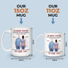 Benutzerdefinierte Tasse – Personalisierte Geburtstagsgeschenke Für Mama, Papa, Tochter – Für meine Tochter, immer in meinem Herzen
