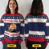 Individuell Gestaltetes Unisex Sweatshirt – Personalisierte Weihnachts- und Geburtstagsgeschenke für Jäger – Jagen, Entdecken, Wiederholen