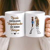 Benutzerdefinierte Tasse – Personalisierte Geburtstagsgeschenke für Männer und Frauen, Pferdeliebhaber – Das Leben Ist Schön, Aber Pferde Machen Es Noch Schönerr