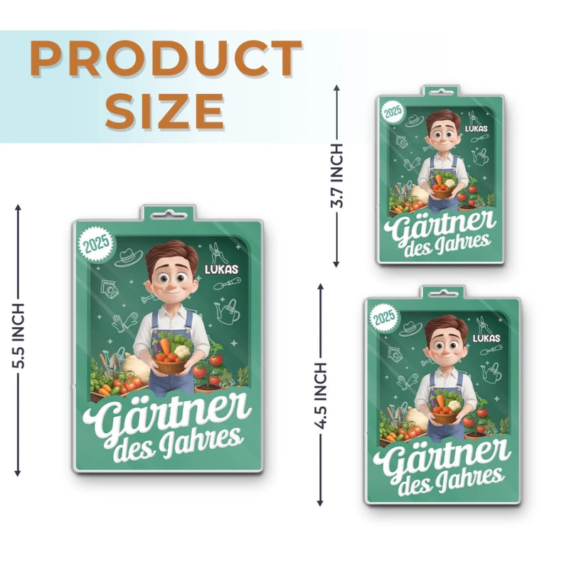 Personalisiertes Acrylornament - Personalisierte Geschenke Für Gärtner – Das Leben Blüht In Meinem Garten