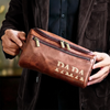 Personalisierte Leder-kulturtasche mit Gravur - Perfektes Geburtstagsgeschenk für Papa, Opa - Der Mann, Der Mythos, Die Legende