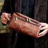 Personalisierte Leder-kulturtasche mit Gravur - Perfektes Geburtstagsgeschenk für Papa, Bruder, Opa oder Ehemann - Geeignet für Alle Strecken