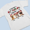 Personalisierte Unisex-T-Shirt, Premium-T-Shirt, Hoodie – Personalisierte Weihnachts- und Geburtstagsgeschenke für Hundeliebhaber, Hundebesitzer und Hundeeltern – Ein Mädchen Und Ihr Hund