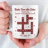 Benutzerdefinierte Tasse – Personalisierte Geburtstagsgeschenke für Kollegen, beste Arbeitsfreunde – Bestes Team Aller Zeiten