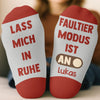Personalisierte Socken – Personalisierte Weihnachts- und Geburtstagsgeschenke für beste Freundinnen, Schwestern, die Familie und Dich Selbst – Lass Mich In Ruhe