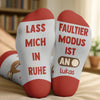 Personalisierte Socken – Personalisierte Weihnachts- und Geburtstagsgeschenke für beste Freundinnen, Schwestern, die Familie und Dich Selbst – Lass Mich In Ruhe