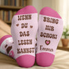 Personalisierte Socken – Personalisierte Weihnachts- und Geburtstagsgeschenke für beste Freundinnen, Schwestern, die Familie und Dich Selbst – Bring Mir Schoki