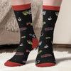 Personalisierte Socken – Personalisierte Weihnachts- und Geburtstagsgeschenke für beste Freundinnen, Schwestern, die Familie und dich selbst – Psst, Ich Zoche