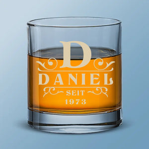 Personalisierter Whiskyglas – Personalisiertes Geburtstagsgeschenk Für Papa, Bruder, Opa Oder Ehemann – Ein Schluck, Der Nach Legende Klingt