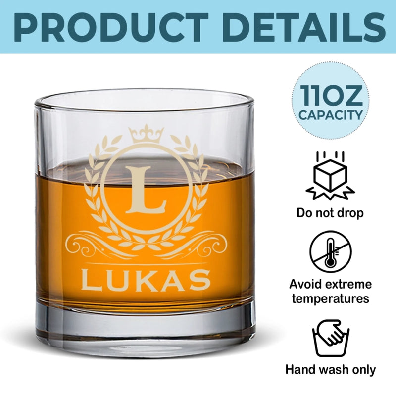 Personalisierter Whiskyglas – Personalisiertes Geburtstagsgeschenk Für Papa, Bruder, Opa Oder Ehemann – Wird Mit Dem Alter Einfach Immer Besser
