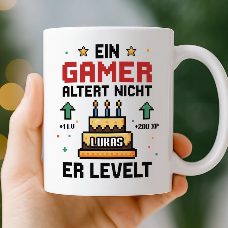 Benutzerdefinierte Tasse – Personalisierte Geburtstagsgeschenke für beste Freunde, Familie und dich selbst – Manifestieren und Bewegen
