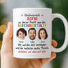 Benutzerdefinierte Tasse – Personalisierte Geburtstagsgeschenke für Kollegen, beste Arbeitsfreunde – Glückwunsch Zu Deiner Flucht Aus Der Irrenanstalt
