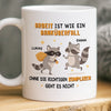 Benutzerdefinierte Tasse – Personalisierte Geburtstagsgeschenke für Kollegen, beste Arbeitsfreunde – Ohne Die Richtigen Komplizen Geht Es Nicht