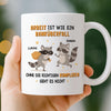 Benutzerdefinierte Tasse – Personalisierte Geburtstagsgeschenke für Kollegen, beste Arbeitsfreunde – Ohne Die Richtigen Komplizen Geht Es Nicht