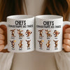 Benutzerdefinierte Tasse – Personalisierte Geburtstagsgeschenke für Kollegen, beste Arbeitsfreunde – Chefs Chaostruppe Des Tages