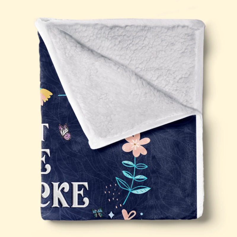 Personalisierte Decke - Geschenke Für Buchliebhaber, Bücherwürmer, Leser - Ich Bin Jemand, Der An Sich Glaubt – Das Meine Lesedecke