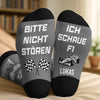 Personalisierte Socken – Personalisierte Weihnachts- und Geburtstagsgeschenke für beste Freundinnen, die Familie und dich selbst – Ich Schaue F1