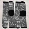 Personalisierte Socken – Personalisierte Weihnachts- und Geburtstagsgeschenke für beste Freundinnen, die Familie und dich selbst – Ich Schaue F1