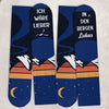 Personalisierte Socken – Personalisierte Weihnachts- und Geburtstagsgeschenke für beste Freundinnen, die Familie und Dich Selbst – Ich Bin Lieber In Den Bergen