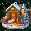 Individuell gestalteter Holzschmuck – Personalisierte Weihnachts- und Geburtstagsgeschenke für Frauen und Männer – Das Leben ist besser auf dem Bauernhof