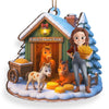 Individuell gestalteter Holzschmuck – Personalisierte Weihnachts- und Geburtstagsgeschenke für Frauen und Männer – Das Leben ist besser auf dem Bauernhof