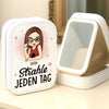 Personalisierte Schmuckschatulle Mit Led-make-up – Personalisierte Geschenke Für Dich Selbst, Beste Freunde, Geschwister, Familienmitglieder – Strahle So, Wie Du Es Dir Wünschst