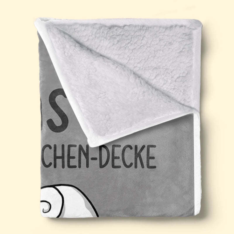 Personalisierte Decke - Geschenk für Tierbesitzer und Tierliebhaber, Oma, Mama – Offizielle Nickerchen-Decke