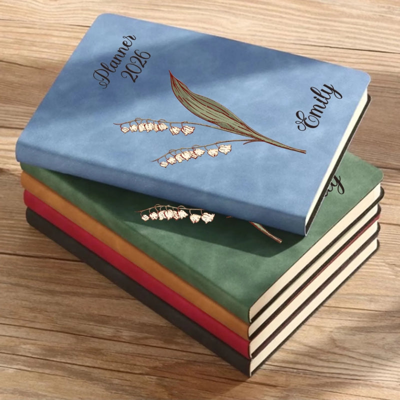 Individuell Notizbuch Aus Leder – Personalisierte Geburtstagsgeschenke Für Beste Freundinnen, Schwestern, Familie Und Dich Selbst – Gestalte Deine Zukunft Bewusst