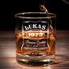 Personalisierter Whiskyglas – Personalisiertes Geburtstagsgeschenk Für Papa, Bruder, Opa Oder Ehemann – Wird Einfach Mit Den Jahren Besser