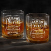 Personalisierter Whiskyglas – Personalisiertes Geburtstagsgeschenk Für Papa, Bruder, Opa Oder Ehemann – Wird Einfach Mit Den Jahren Besser