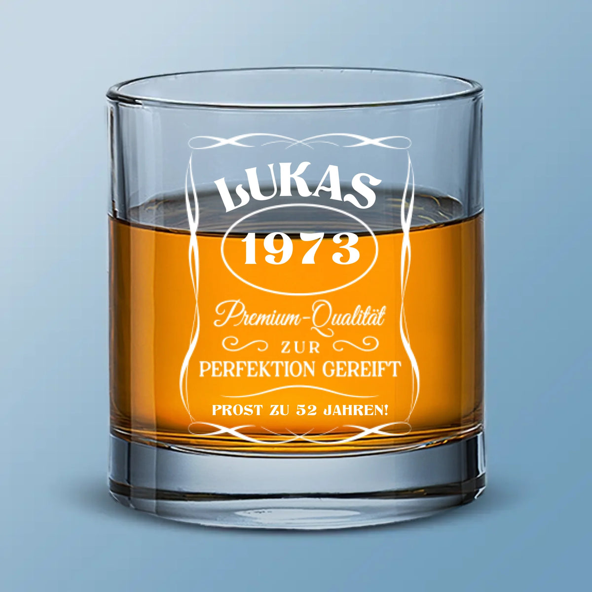 Personalisierter Whiskyglas – Personalisiertes Geburtstagsgeschenk Für Papa, Bruder, Opa Oder Ehemann – Wird Einfach Mit Den Jahren Besser