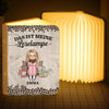 Individuelle Faltbare Led-magie-buchlampe - Personalisierte Büchergeschenke Für Buchliebhaber, Bücherwürmer, Leser - Das Ist Meine Leselampe