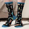 Personalisierte Socken – Personalisierte Weihnachts- und Geburtstagsgeschenke für Angler – Mir Reicht’s, Ich Geh Angeln