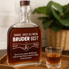 Personalisierte Whiskyflasche – Geburtstagsgeschenk Für Mama, Papa, Bruder, Schwester, Beste Freunde – Prost Auf Den Besten Bruder