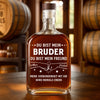 Personalisierte Whiskyflasche – Geburtstagsgeschenk Für Mama, Papa, Bruder, Schwester, Beste Freunde – Du Bist Mein Bruder
