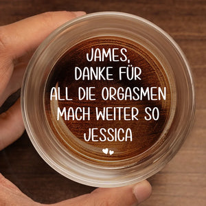 Personalisiertes Whiskyglas – Individuelle Jahrestags- Und Hochzeitsgeschenke Für Ehepaare, Für Sie Und Ihn, Wein-, Bourbon- Und Whisky-liebhaber – Mach Weiter So