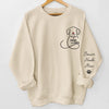 Personalisiertes Unisex-Sweatshirt oder Hoodie mit Ärmeldesign – Personalisierte Weihnachts- und Geburtstagsgeschenke für Hunde- und Katzenliebhaber, Hundeeltern und Katzenbesitzer – geliebt von meiner Fellbande