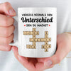 Benutzerdefinierte Tasse – Personalisierte Geburtstagsgeschenke für Kollegen, beste Arbeitsfreunde – Vergiss Niemals Den Unterschied, Den Du Machst