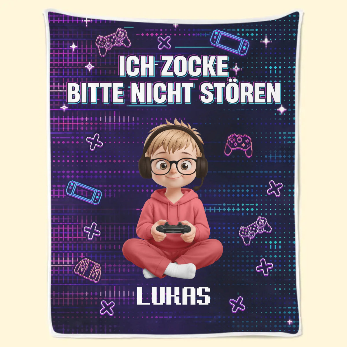 Personalisierte Decke - Personalisierte Weihnachts- und Geburtstagsgeschenke für beste Freundinnen, Schwestern, die Familie und dich selbst – Psst, Ich Zoche