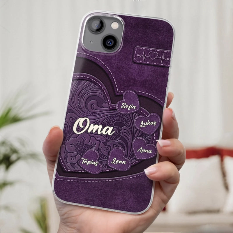 Individuelle, Transparente Handyhülle – Personalisiertes Geburtstagsgeschenk Für Mama, Oma – Deine Liebe Hat Mich Nachhaltig Geprägt
