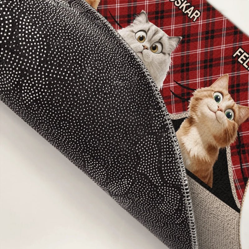 Individuelle Dekomatte Für Zuhause – Personalisierte Weihnachts- und Geburtstagsgeschenke für Familie, Hunde- und Katzenliebhaber – Hoffe, Du Magst Haustiere