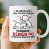Benutzerdefinierte Tasse – Personalisierte Hochzeitsgeschenke zum Jahrestag für Ehemann und Ehefrau, Ihn und Sie – Ich Liebe Dich