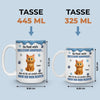 Personalisierte Tasse – Personalisierte Weihnachts- und Geburtstagsgeschenke für Familie, Hunde- und Katzenliebhaber – Ich Dich Besitze