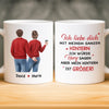Benutzerdefinierte Tasse – Personalisierte Hochzeitsgeschenke zum Jahrestag für Ehemann und Ehefrau, Ihn und Sie – Ich Liebe Dich So Sehr