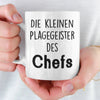 Benutzerdefinierte Tasse – Personalisierte Geburtstagsgeschenke für Kollegen, beste Arbeitsfreunde – Die Kleinen Plagegeister Des Chefs