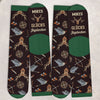 Personalisierte Socken  – Personalisierte Geburtstagsgeschenke für Jäger – Wild im Herzen